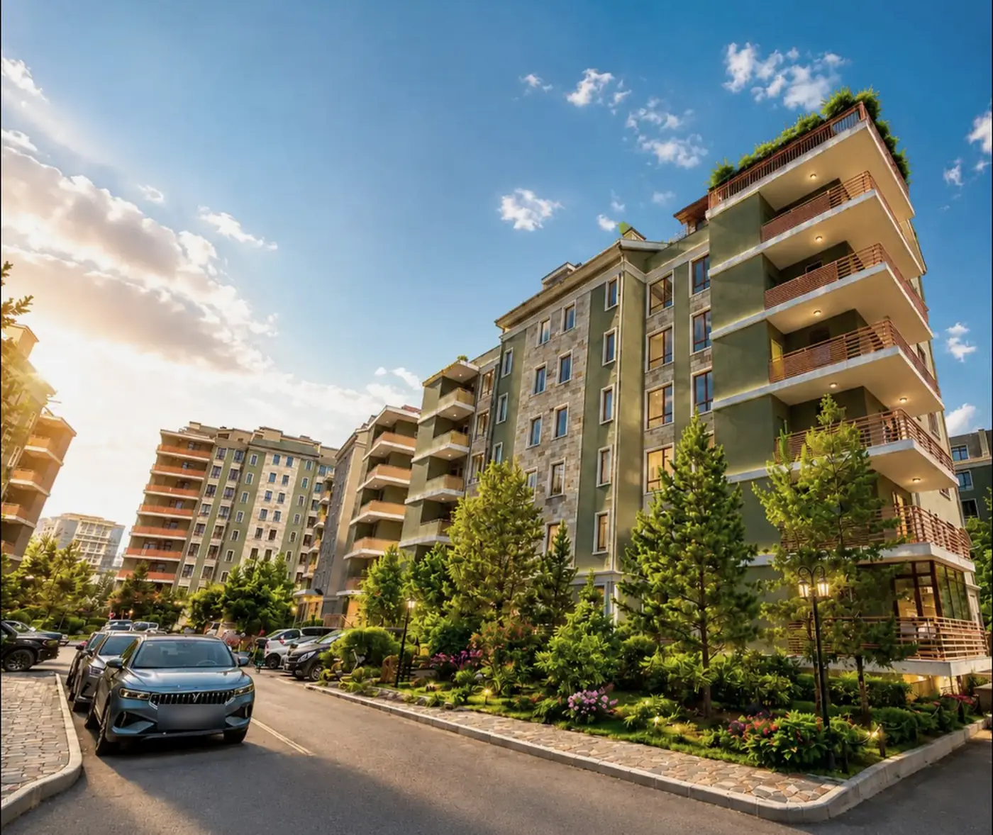 River Garden орон сууцны хотхон